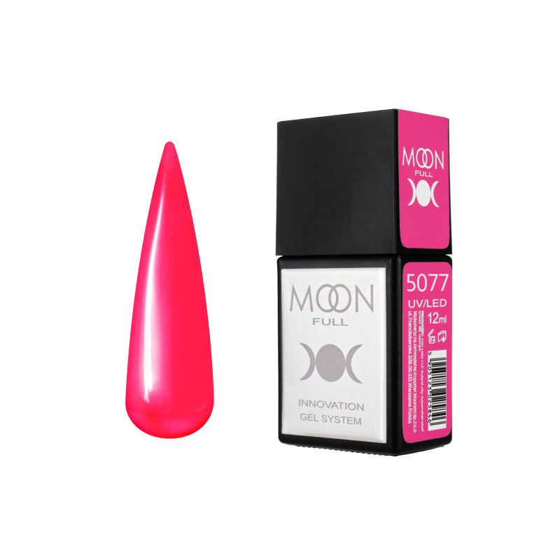 Гель-лак Moon Full Amazing Color Gel polish 5077, 12 мл Гель-лак Moon Full Amazing Color Gel polish 5077, 12 мл