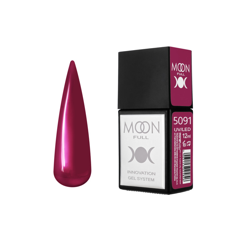 Гель-лак Moon Full Amazing Color Gel polish 5091, 12 мл Гель-лак Moon Full Amazing Color Gel polish 5091, 12 мл
