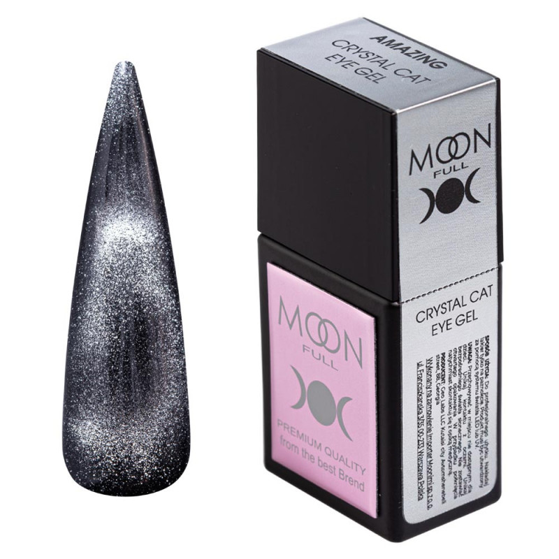 Гель-лак Moon Full Amazing 9D Crystal Cat Eye, 12 мл Гель-лак Moon Full Amazing 9D Crystal Cat Eye, 12 мл