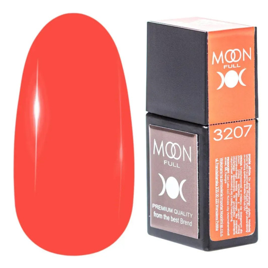Кольорова база для нігтів Moon Amazing Color base №3207,12мл