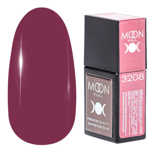 Кольорова база для нігтів Moon Amazing Color base №3208,12мл