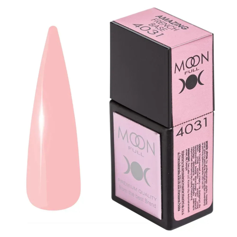 База Moon Full Amazing French Base №4031, 12 мл База Moon Full Amazing French Base №4031, 12 мл