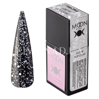 Топ для гель-лаку Moon Full Amazing Snow Top Coat 12 мл