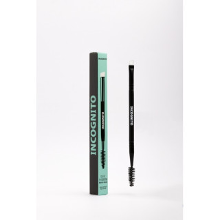 Пензель для макіяжу для брів і вій Jerden Proff Incognito Dual Eyebrow