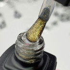Топ для гель-лаку 8 мл Moon Full Top Glitter Gold №02 Топ для гель-лаку 8 мл Moon Full Top Glitter Gold №02