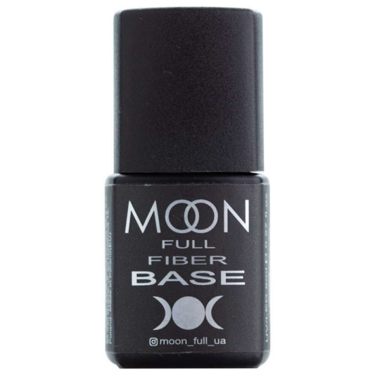 База для гель-лаку з волокнами Moon Full Fiber Base, 8 мл