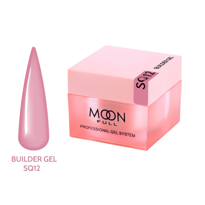 Гель для наращивания ногтей Moon Full Builder Gel №SQ12 30 мл Гель для наращивания ногтей Moon Full Builder Gel №SQ12 30 мл