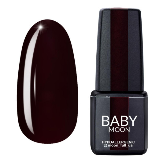 Гель-лак Baby Moon Burgundy Gel polish 6 мл №03