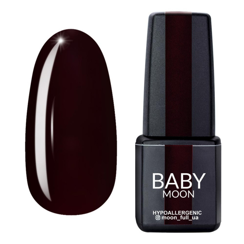 Гель-лак Baby Moon Burgundy Gel polish 6 мл №03 Гель-лак Baby Moon Burgundy Gel polish 6 мл №03
