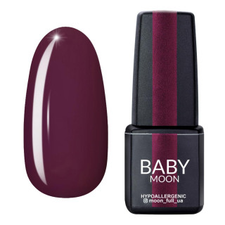 Гель-лак Baby Moon Burgundy Gel polish 6 мл №04