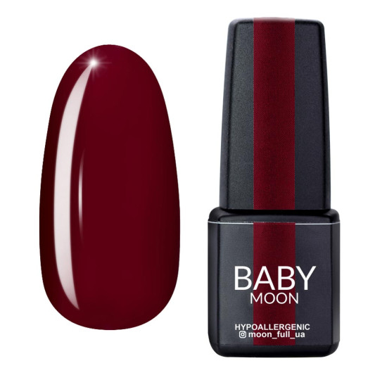 Гель-лак Baby Moon Burgundy Gel polish 6 мл №05