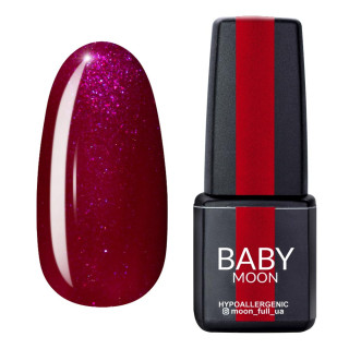 Гель-лак Baby Moon Burgundy Gel polish 6 мл №07
