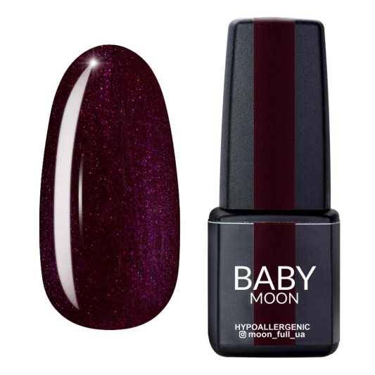 Гель-лак Baby Moon Burgundy Gel polish 6 мл №08