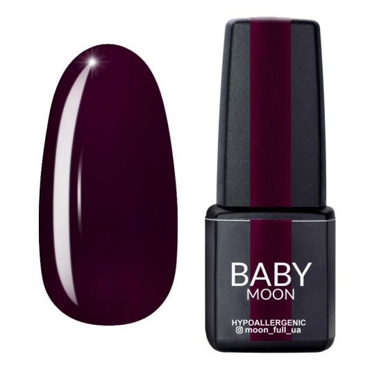 Гель-лак Baby Moon Burgundy Gel polish 6 мл №09