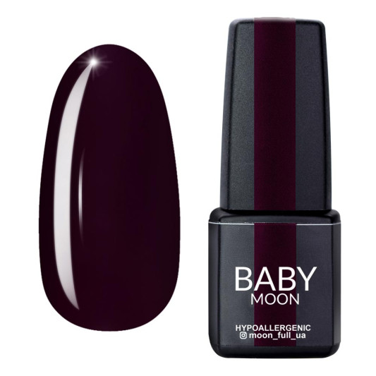 Гель-лак Baby Moon Burgundy Gel polish 6 мл №10