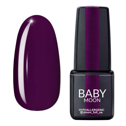 Гель-лак Baby Moon Burgundy Gel polish 6 мл №12
