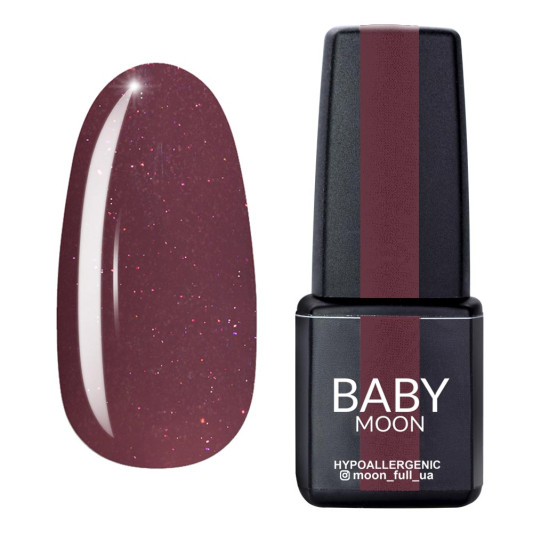 Гель-лак Baby Moon Burgundy Gel polish 6 мл №13