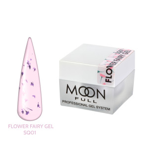 Гель з сухоцвітами Moon Full Flower Fairy Gel SQ01 5 мл