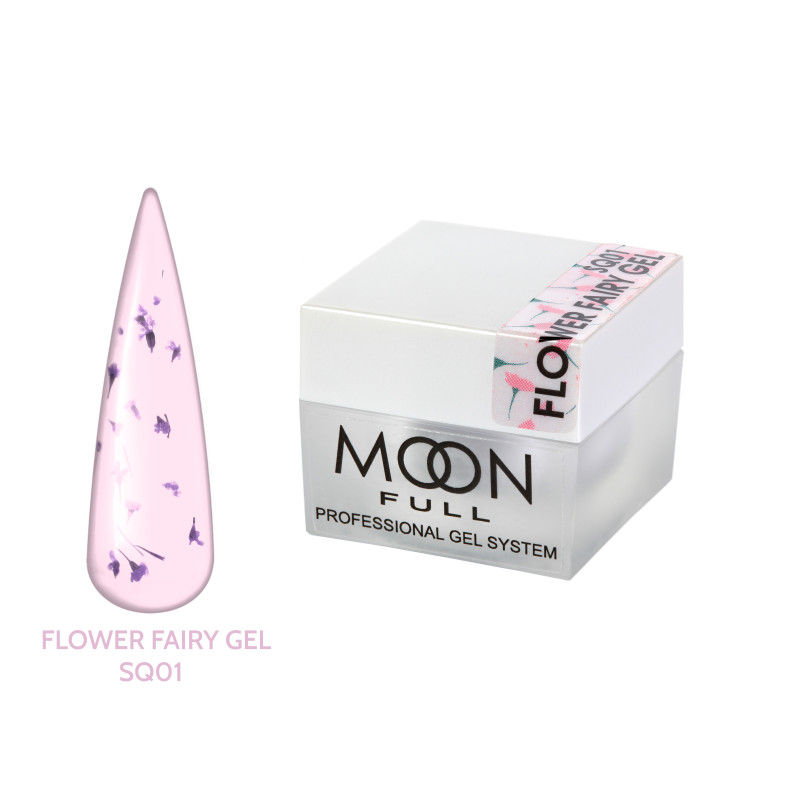 Гель з сухоцвітами Moon Full Flower Fairy Gel SQ01 5 мл Гель з сухоцвітами Moon Full Flower Fairy Gel SQ01 5 мл