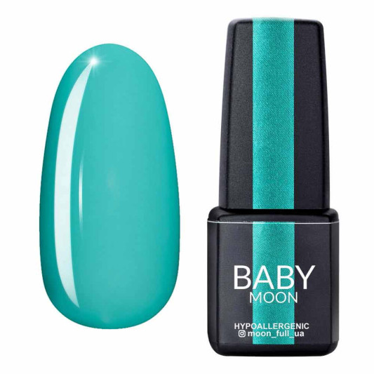 Гель-лак Baby Moon Green Sea Gel polish 6 мл №02