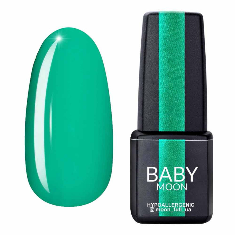 Гель-лак Baby Moon Green Sea Gel polish 6 мл №03 Гель-лак Baby Moon Green Sea Gel polish 6 мл №03