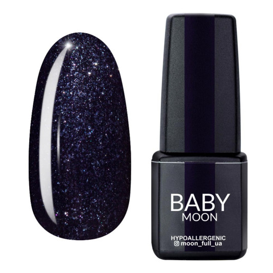 Гель-лак Baby Moon Midnight Gel polish 6 мл №08