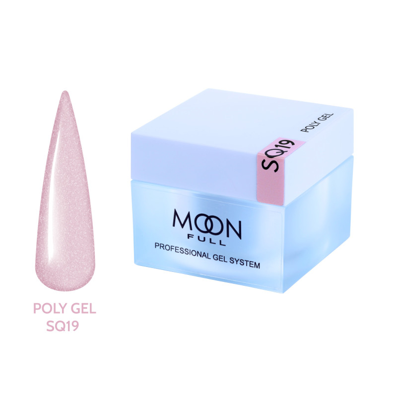 Полигель для наращивания ногтей Moon Full Poly Gel №SQ19 30 мл Полигель для наращивания ногтей Moon Full Poly Gel №SQ19 30 мл