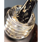 Топ для гель-лаку 8 мл Moon Full Top Leaf White Gold (біле золото)
