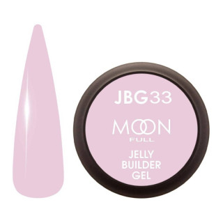 Гель-желе для нарощування Moon Full Jelly Builder Gel №33 світло-рожевий, 30 мл