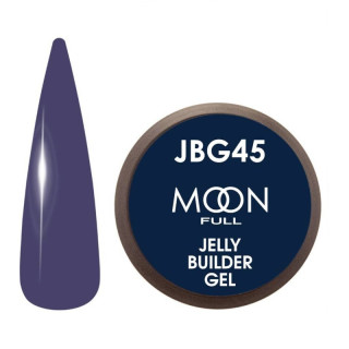 Гель-желе для нарощування Moon Full Jelly Builder Gel №45 темно синій, 30 мл