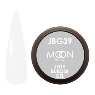 Гель-желе для нарощування Moon Full Jelly Builder Gel №39 білий, 30 мл