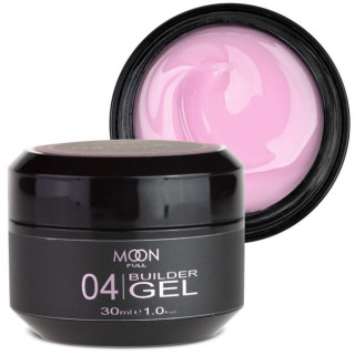 Моделирующий гель Moon Full Builder Gel №04 нежно-сиреневый 30 мл