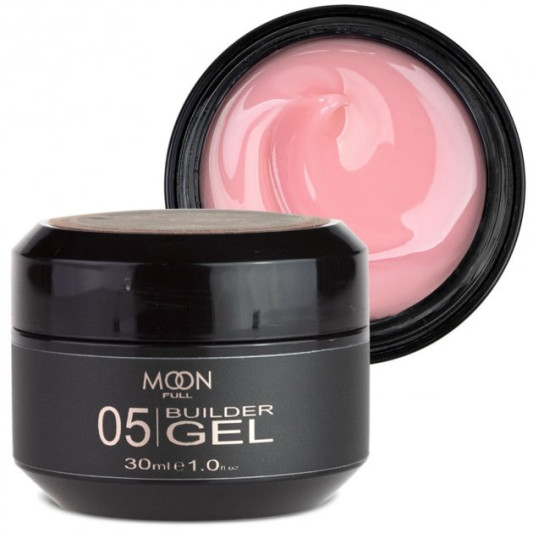Моделюючий гель Moon Full Builder Gel №05 натуральний рожевий 30 мл