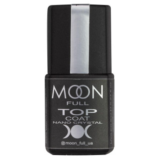Топове покриття cтійке до подряпин Moon Full Nano Crystal Top Coat 8 мл