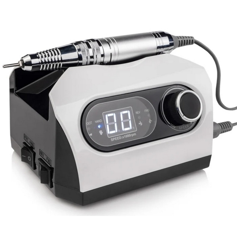 Фрезер для манікюру Bucos Nail Drill ZS-717 PRO Білий, 35 000 об/мин Фрезер для манікюру Bucos Nail Drill ZS-717 PRO Білий, 35 000 об/мин