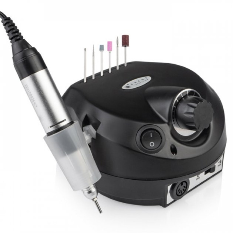 Фрезер для манікюру BUCOS Nail Drill ZS-601 PRO BLACK на 45 Вт./35000 оборотів (+6 фрез у подарунок) Фрезер для манікюру BUCOS Nail Drill ZS-601 PRO BLACK на 45 Вт./35000 оборотів (+6 фрез у подарунок)