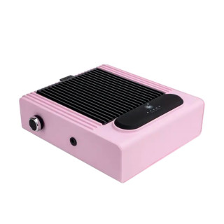 Витяжка для манікюру Bucos Cyclone V1 з НЕРА-фільтром 100W (рожева)