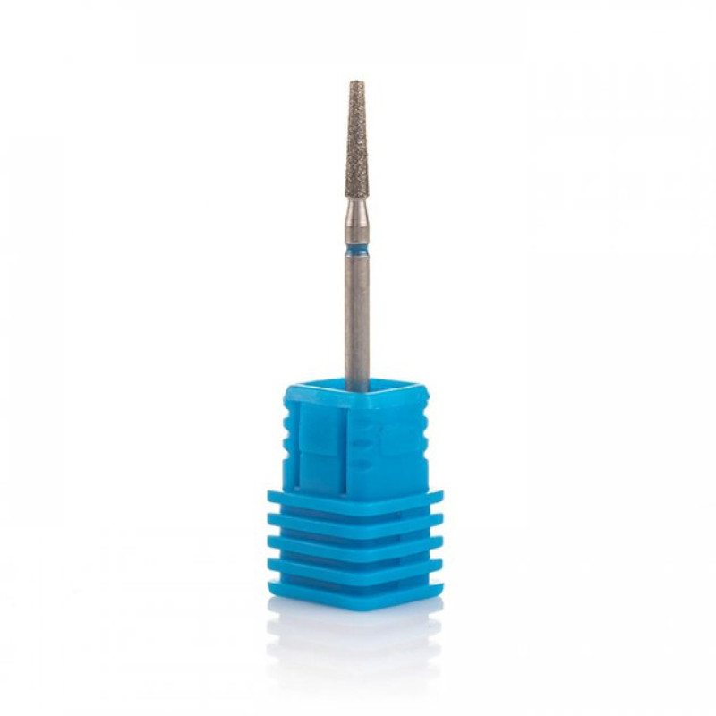 Фреза алмазна Nail Drill для обробки кутикули (Усічений конус), 847 023B, діаметр 2,3 мм (синя насічка) Фреза алмазна Nail Drill для обробки кутикули (Усічений конус), 847 023B, діаметр 2,3 мм (синя насічка)