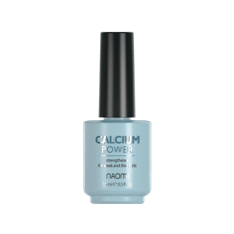 Зміцнюючий засіб для нігтів із кальцієм Naomi Calcium Power 15 мл Зміцнюючий засіб для нігтів із кальцієм Naomi Calcium Power 15 мл