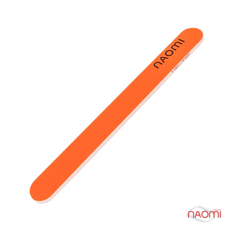 Пилка для ногтей 180/180, оранжевая CO865E, Naomi Пилка для ногтей 180/180, оранжевая CO865E, Naomi