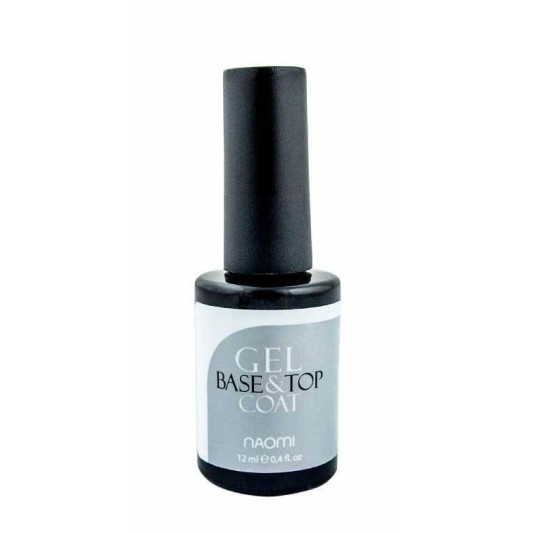 Основа-закріплювач для гель-лаку Gel Base Top coat 12 мл, Naomi