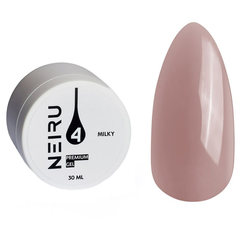 Гель для наращивания Neiru Premium Gel №04 (розовая вуаль) 30 мл Гель для наращивания Neiru Premium Gel №04 (розовая вуаль) 30 мл