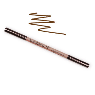 Олівець для брів коричневий (Medium brown) Nikk Mole