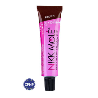 Фарба для брів та вій Brown Nikk Mole 15 мл