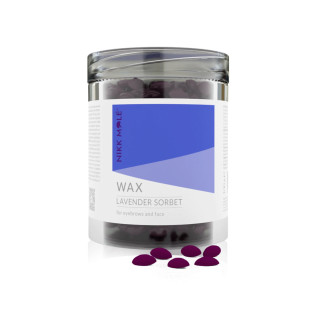 Віск у гранулах для брів і обличчя «Лаванда»(Lavender Sorbet) Nikk Mole 100 г