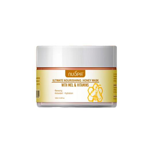 Живильна медова маска для обличчя  Nuspa Honey Mask Cream 120 мл