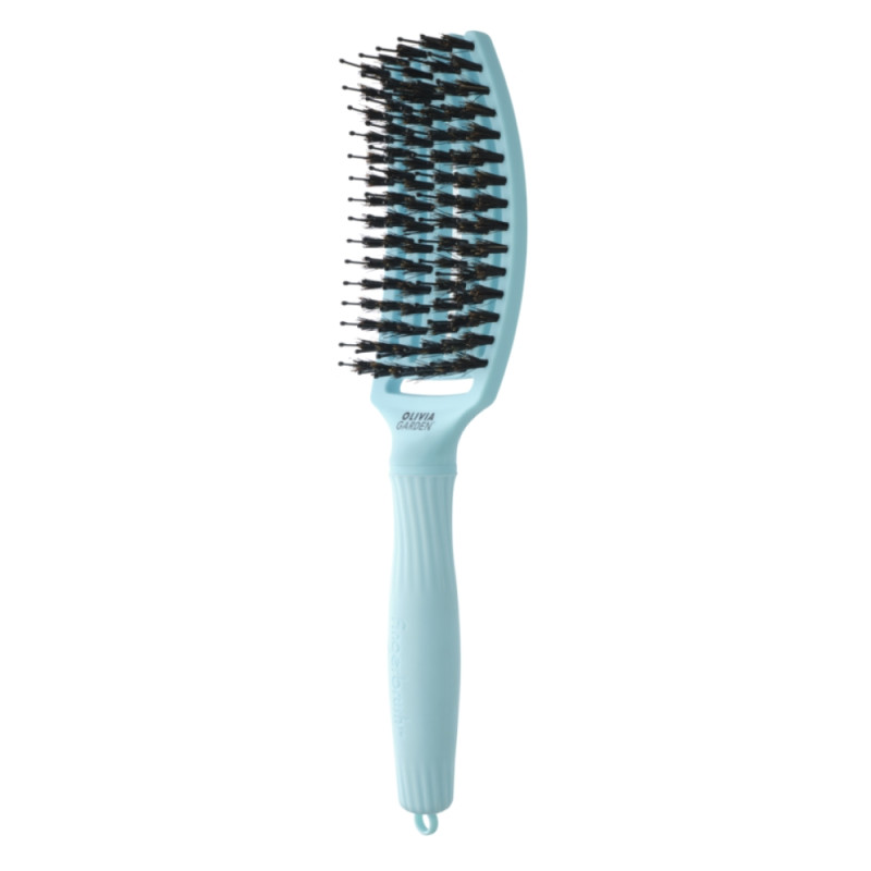 Щітка для волосся Olivia Garden Finger Brush Care Iconic Boar&Nylon Blue Sky (ID1882) Щітка для волосся Olivia Garden Finger Brush Care Iconic Boar&Nylon Blue Sky (ID1882)