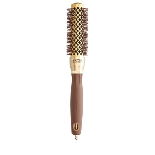 Термобрашинг Olivia Garden Expert Blowout Shine Wavy Bristles Gold&Brown 25 мм