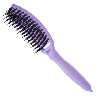 Щітка для волосся Olivia Garden Fingerbrush Care Iconic Boar Nylon Lavender M