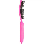 Щетка Olivia Garden fingerbrush boar&nylon thinkpink 2023 neon pink Щетка Olivia Garden fingerbrush boar&nylon thinkpink 2023 neon pink